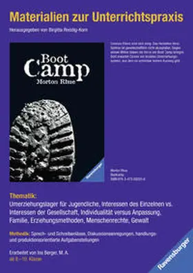 Rhue / Reddig-Korn |  Morton Rhue: Boot Camp. Material | Buch |  Sack Fachmedien