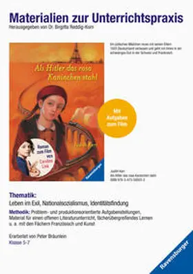 Kerr / Reddig-Korn |  Judith Kerr: Als Hitler das rosa Kaninchen stahl. Materialien zur Unterrichtspraxis | Buch |  Sack Fachmedien