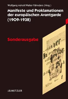 Asholt / Fähnders | Manifeste und Proklamationen der europäischen Avantgarde (1909–1938) | E-Book | www.sack.de