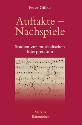 Gülke | Auftakte – Nachspiele | E-Book | www.sack.de