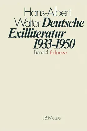 Walter |  Deutsche Exilliteratur 1933-1950 | Buch |  Sack Fachmedien
