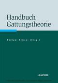 Zymner |  Handbuch Gattungstheorie | eBook | Sack Fachmedien