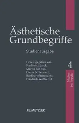 Barck / Fontius / Schlenstedt |  Ästhetische Grundbegriffe | eBook | Sack Fachmedien