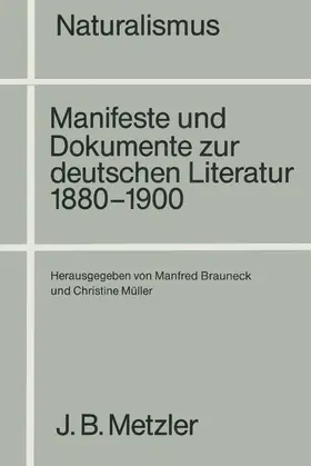 Brauneck / Müller |  Naturalismus | Buch |  Sack Fachmedien