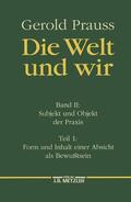 Prauss |  Prauss, G: Welt und wir 2/1 | Buch |  Sack Fachmedien