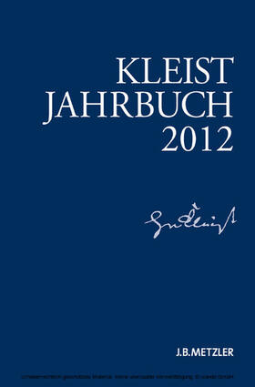 Loparo / Blamberger / Doering | Kleist-Jahrbuch 2012 | E-Book | sack.de