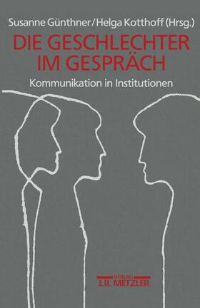 Günthner / Kotthoff |  Geschlechter im Gespräch | Buch |  Sack Fachmedien