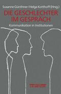 Günthner / Kotthoff |  Geschlechter im Gespräch | Buch |  Sack Fachmedien