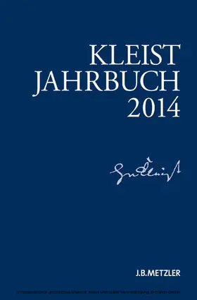 Blamberger / Doering / Brandstetter |  Kleist-Jahrbuch 2014 | eBook | Sack Fachmedien