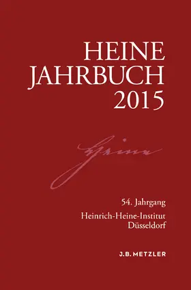 Kruse / Brenner-Wilczek | Heine-Jahrbuch 2015 | E-Book | sack.de