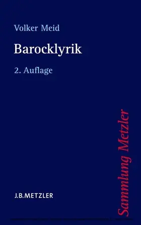 Meid |  Barocklyrik | eBook | Sack Fachmedien