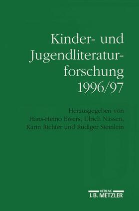Ewers / Nassen / Richter |  Kinder- und Jugendliteraturforschung 1996/97 | Buch |  Sack Fachmedien