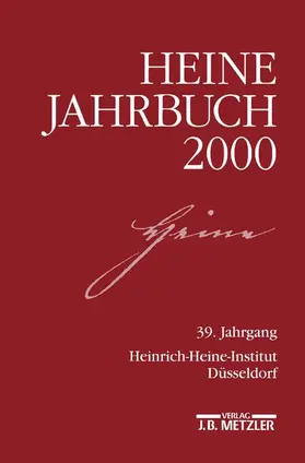 Kruse / Heinrich-Heine-Gesellschaft |  Heine-Jahrbuch 2000 | Buch |  Sack Fachmedien