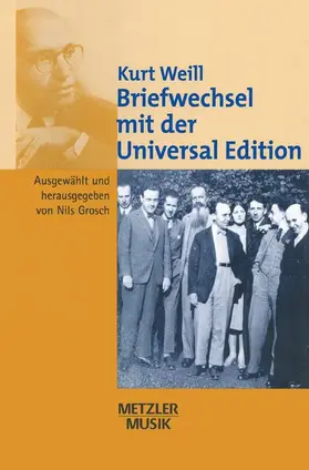 Grosch |  Kurt Weill: Briefwechsel mit der Universal Edition | Buch |  Sack Fachmedien