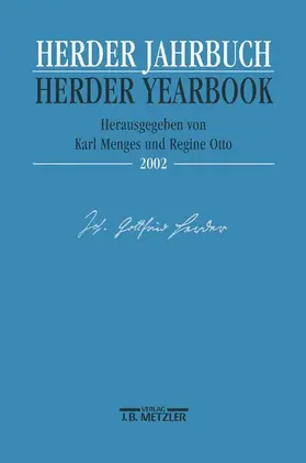 Menges / Otto / Koepke |  Herder Jahrbuch - Herder Yearbook 2002 | Buch |  Sack Fachmedien