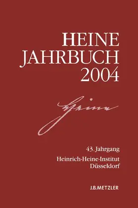 Kruse / Heinrich-Heine-Gesellschaft / Brenner-Wilczek |  Heine-Jahrbuch 2004 | Buch |  Sack Fachmedien