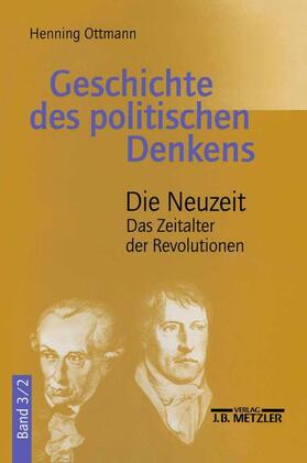 Ottmann | Geschichte des politischen Denkens | Buch | 978-3-476-02050-5 | sack.de