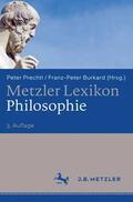 Burkard / Prechtl |  Metzler Lexikon Philosophie | Buch |  Sack Fachmedien