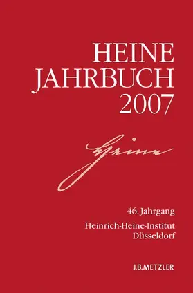 Kruse / Brenner-Wilczek | Heine-Jahrbuch 2007 | Buch | 978-3-476-02225-7 | sack.de