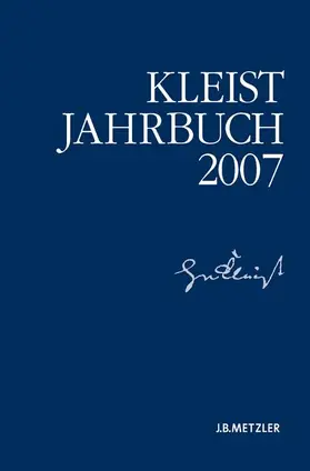 Brandstetter / Blamberger / Müller-Salget |  Kleist-Jahrbuch 2007 | Buch |  Sack Fachmedien