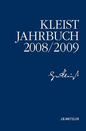 Loparo / Blamberger / Doering | Kleist-Jahrbuch 2008/09 | Buch | 978-3-476-02280-6 | sack.de