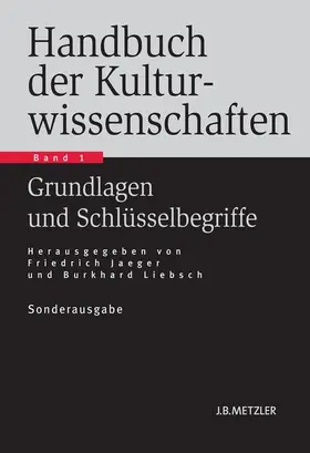 Jaeger / Straub / Liebsch |  Handbuch der Kulturwissenschaften | Buch |  Sack Fachmedien