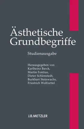 Barck / Fontius / Schlenstedt |  Ästhetische Grundbegriffe | Buch |  Sack Fachmedien