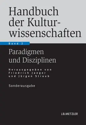 Jaeger / Straub / Liebsch |  Handbuch der Kulturwissenschaften | Buch |  Sack Fachmedien