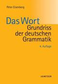 Eisenberg |  Grundriss der deutschen Grammatik | Buch |  Sack Fachmedien