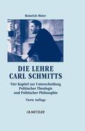 Meier |  Meier, H: Lehre Carl Schmitts | Buch |  Sack Fachmedien