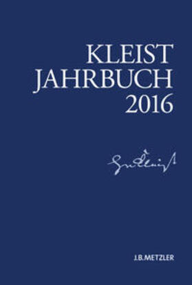 Blamberger / Breuer / de Bruyn |  Kleist-Jahrbuch 2016 | Buch |  Sack Fachmedien