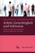 Misselhorn / Behrendt |  Arbeit, Gerechtigkeit und Inklusion | Buch |  Sack Fachmedien