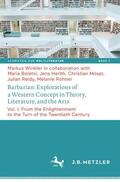 Winkler |  Barbarian: Explorations of a Western Concept in Theory, Literature, and the Arts | Buch |  Sack Fachmedien
