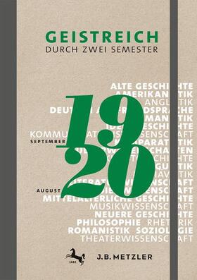 Remeika | Semesterkalender 2019/20 | Buch | 978-3-476-04788-5 | sack.de