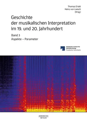Loesch / Wolf / Ertelt |  Geschichte der musikalischen Interpretation im 19. und 20. Jahrhundert, Band 3 | Buch |  Sack Fachmedien