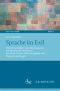 Benteler |  Sprache im Exil | eBook | Sack Fachmedien