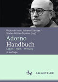 Klein / Kreuzer / Müller-Doohm |  Adorno-Handbuch | eBook | Sack Fachmedien