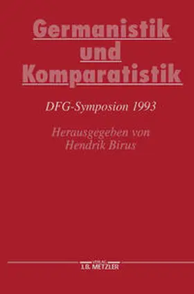 Birus |  Germanistik und Komparatistik | eBook | Sack Fachmedien