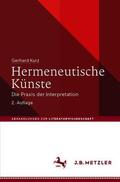Kurz |  Kurz, G: Hermeneutische Künste | Buch |  Sack Fachmedien