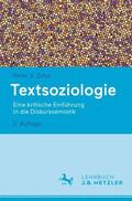 Zima |  Zima, P: Textsoziologie | Buch |  Sack Fachmedien