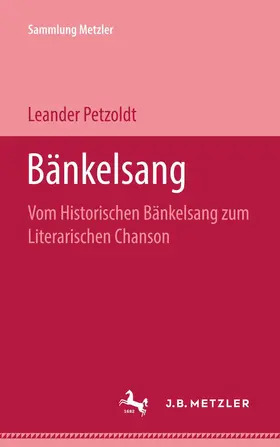 Petzoldt |  Bänkelsang | Buch |  Sack Fachmedien