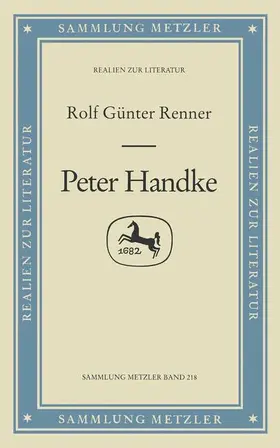 Renner |  Peter Handke | Buch |  Sack Fachmedien