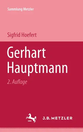 Hoefert |  Gerhart Hauptmann | Buch |  Sack Fachmedien