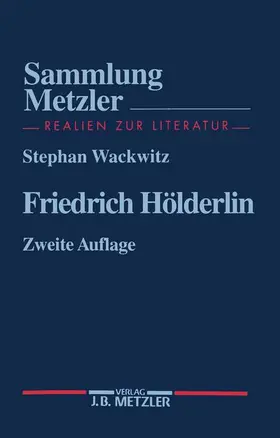Wackwitz |  Friedrich Hölderlin | Buch |  Sack Fachmedien