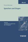 Betzwieser |  Sprechen und Singen | Buch |  Sack Fachmedien