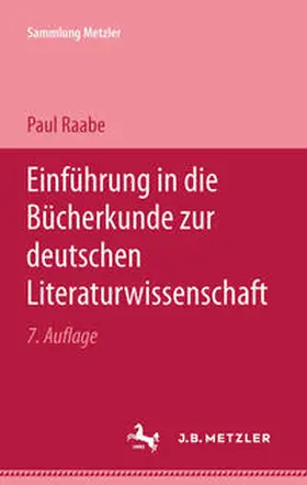 Raabe |  Einführung in die Bücherkunde zur Deutschen Literaturwissenschaft | eBook | Sack Fachmedien
