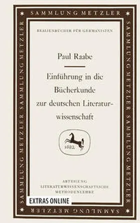Raabe |  Einführung in die Bücherkunde zur deutschen Literaturwissenschaft | Buch |  Sack Fachmedien