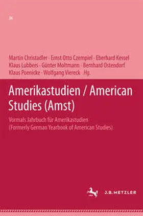 Christadler / Czempiel / Kessel |  Amerikastudien / American Studies | eBook | Sack Fachmedien