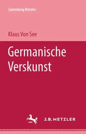 See |  Germanische Verskunst | eBook | Sack Fachmedien