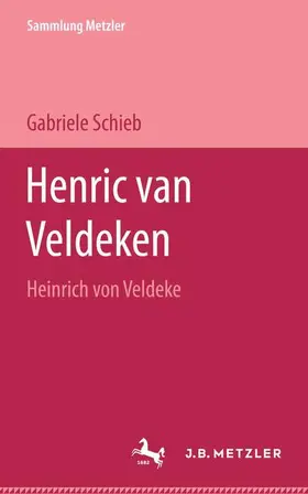 Schieb | Hendrik van Veldeken | Buch | 978-3-476-99106-5 | www.sack.de